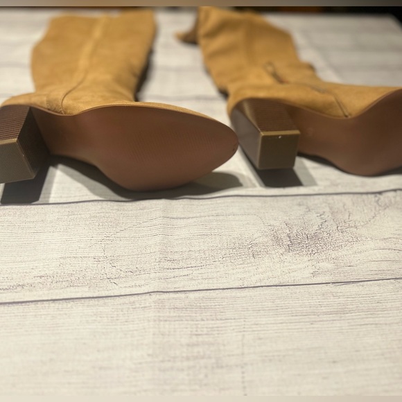 New Over the Knee Chunky Heel Boots - Picture 10 of 12